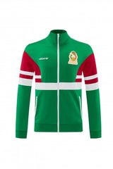 Mexico 2026/27 Training Tracksuit – Retro Version – Red/Green