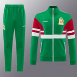 Mexico 2026/27 Training Tracksuit – Retro Version – Red/Green