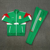 Mexico 2026/27 Training Tracksuit – Retro Version – Red/Green
