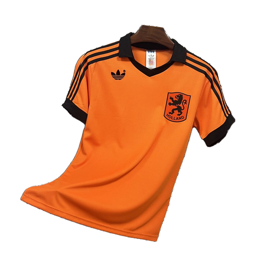 Netherlands 1980 Home Jersey – Retro Version