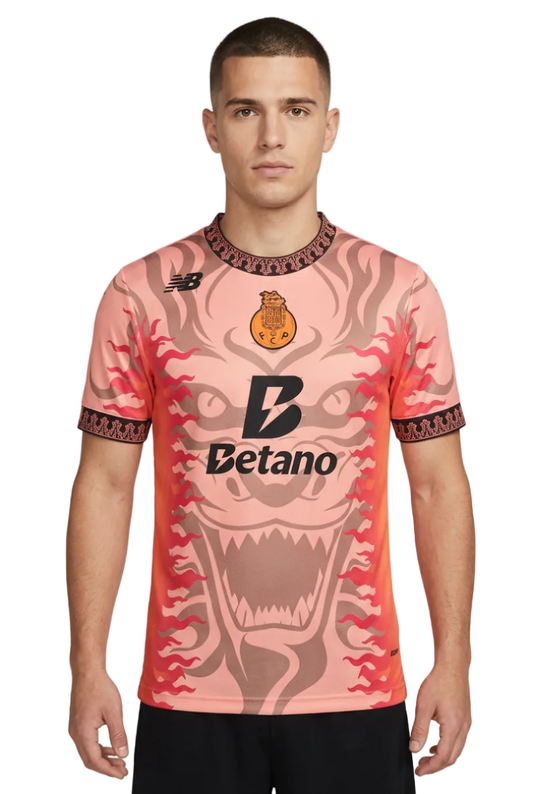Porto 2026/27 Jersey – Special Edition – Coral Graphic