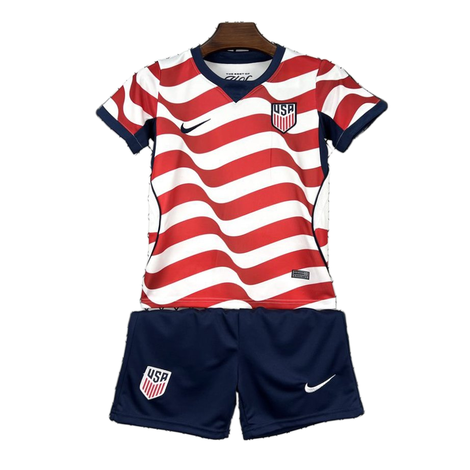 United States 2026 World Cup Home Kids Kit