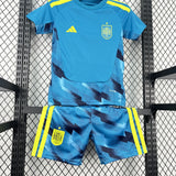 Spain 2026 World Cup Goalkeeper Kids Kit