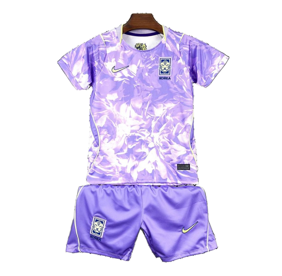 South Korea 2026 World Cup Away Kids Kit