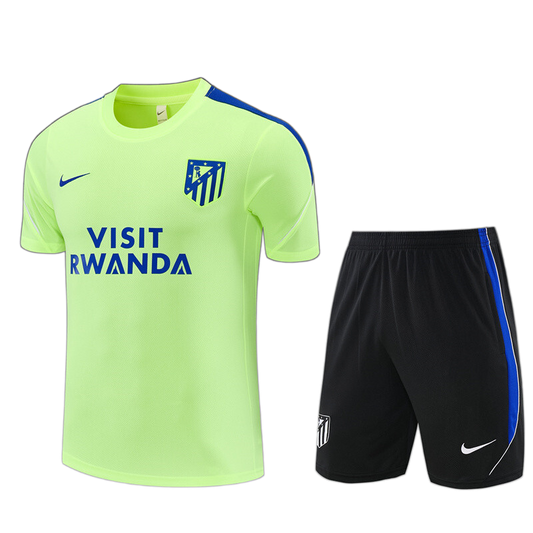 Atlético Madrid 2026 Jersey – Kids – Green – Fluorescent Short Shorts