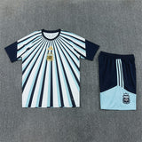 Argentina 2026 Adult Kit – White/Blue – Light Radial Stripe