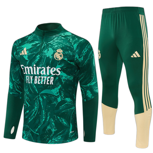Real Madrid 2026 Training Kids Kit – Green