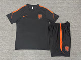 Netherlands 2026 Kids Kit – Black/Orange