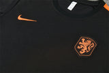 Netherlands 2026 Adult Kit – Black/Orange