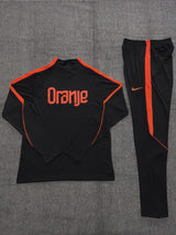 Netherlands 2026 Training Kids Kit – Black/Orange