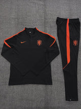 Netherlands 2026 Training Kids Kit – Black/Orange