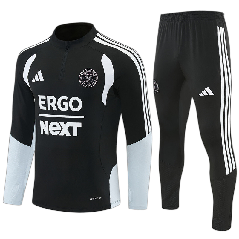 Inter Milan 2026 Training Kids Kit – Black/White
