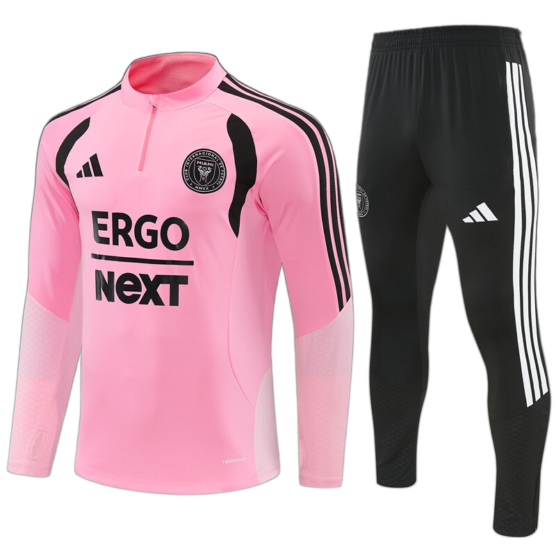 Inter Milan 2026 Training Kids Kit – Black/Pink
