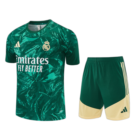 Real Madrid 2026 Jersey – Green – Camouflage Short Shorts