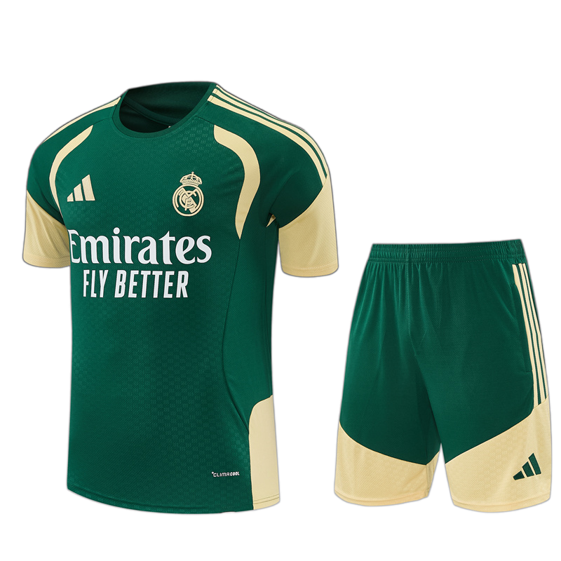 Real Madrid 2026 Adult Kit – Green – Cream