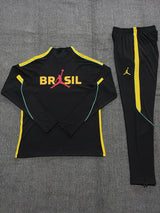 Brazil 2026 Training Kids Kit – Black/Yellow