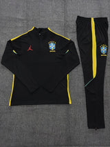 Brazil 2026 Training Kids Kit – Black/Yellow