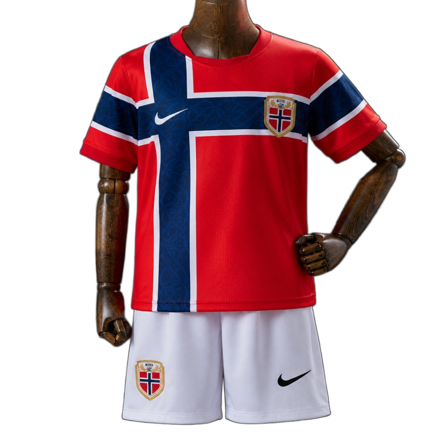 Norway 2026 Home Kit – Kids – Size
