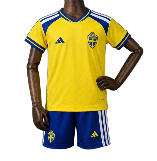 Sweden 2026 Home Jersey – Kids