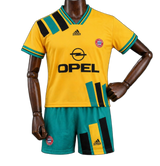 Bayern Munich 1993 Away Kids Kit – Retro Version – Yellow