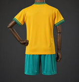 Bayern Munich 1993 Away Kids Kit – Retro Version – Yellow
