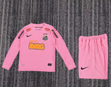 Santos 2012/13 Kit infantil alternativo – Manga comprida – Versão retro – Rosa