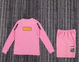 Santos 2012/13 Kit infantil alternativo – Manga comprida – Versão retro – Rosa