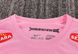 Santos 2012/13 Kit infantil alternativo – Manga comprida – Versão retro – Rosa