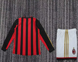AC Milan 2013/14 Home Kids Kit – Long Sleeve – Retro Version