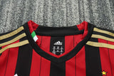 AC Milan 2013/14 Home Kids Kit – Long Sleeve – Retro Version