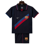 FC Barcelona 2002/03 Third Kids Kit – Retro Version