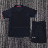FC Barcelona 2002/03 Third Kids Kit – Retro Version