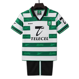 Sporting 1999/00 Home Kids Kit – Retro Version