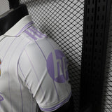 Real Madrid 2026/27 Home Jersey – Player Version – White/Purple