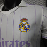 Real Madrid 2026/27 Home Jersey – Player Version – White/Purple