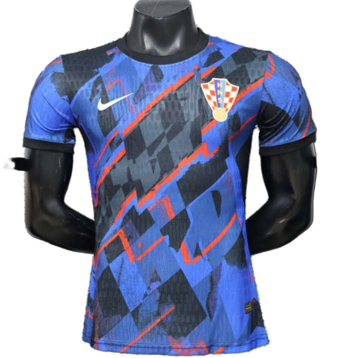 Croatia 2026 Third Jersey – Player Version – Special Edition – Blue