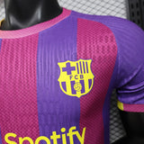 FC Barcelona 2026/27 Tercera camiseta – Versión jugador – Amarillo/Morado/Rosa
