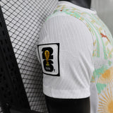 Ivory Coast 2026 Away Jersey – Player Version – White – Tropical Sunflower Print