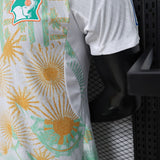 Ivory Coast 2026 Away Jersey – Player Version – White – Tropical Sunflower Print