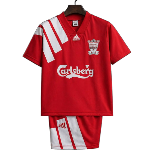 Liverpool 1992/93 Home Kids Kit – Retro Version