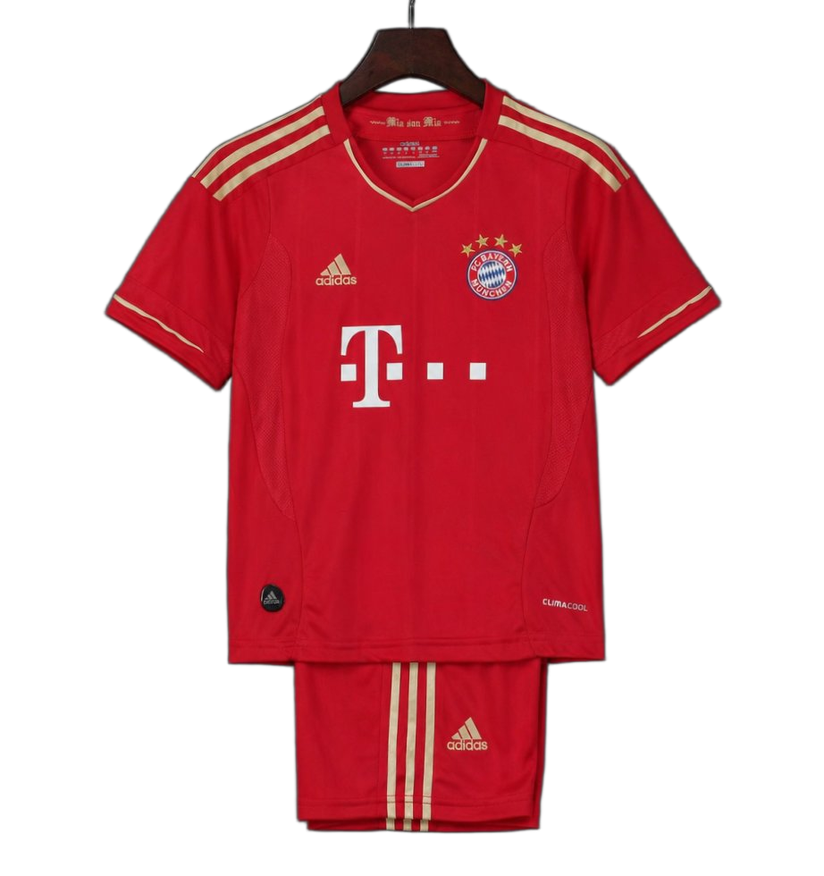 Bayern Munich 2012/13 Home Kids Kit – Retro Version