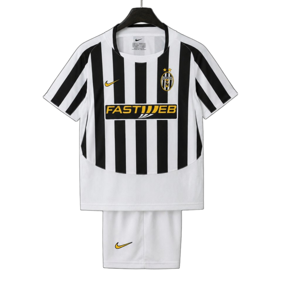 Juventus 2003/04 Home Kids Kit – Retro Version