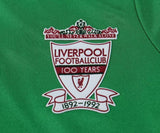 Liverpool 1992/93 Away Kids Kit – Retro Version – Green