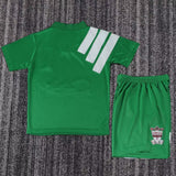 Liverpool 1992/93 Away Kids Kit – Retro Version – Green