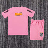 Santos 2012/13 Away Kids Kit – Retro Version – Pink