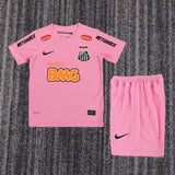 Santos 2012/13 Away Kids Kit – Retro Version – Pink
