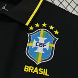 Brazil 2026 Polo Jersey – Black/Yellow