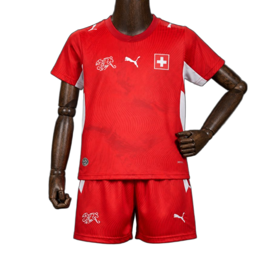 Switzerland 2026 World Cup Home Kids Kit