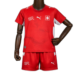 Switzerland 2026 World Cup Home Kids Kit