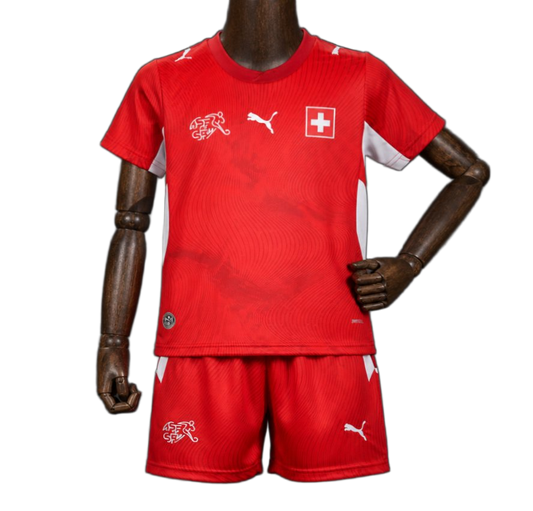 Switzerland 2026 World Cup Home Kids Kit